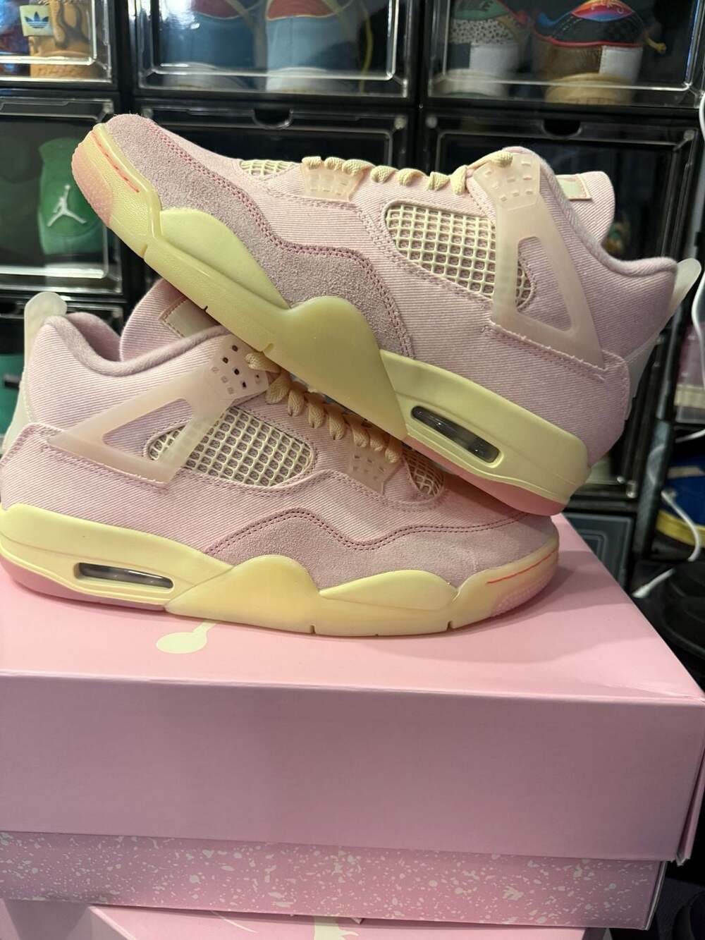 Jordan 4 Retro Tex Pearl Pink Women's Size 12 / Men's 10.5